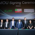 On July 18th, 2024, the EEF, KBTG, and AI Fund signed a groundbreaking MOU at KBTG Techtopia, Bangkok.
