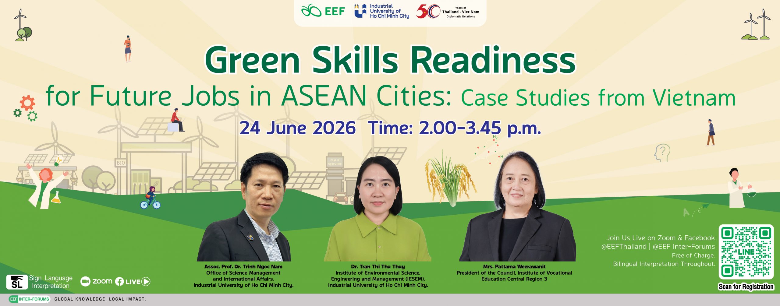 Green Skills Readiness for Future Jobs in ASEAN Cities:Case Studies from Vietnam